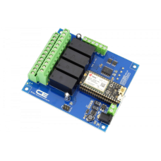 4-Channel DPDT Signal Relay Shield + 4 GPIO with IoT Interface